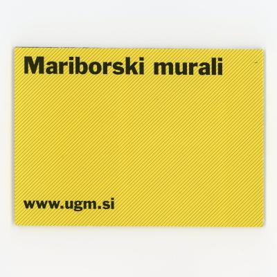 Zloženka Mariborski murali, foto: arhiv UGM