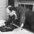 Bojan Golija, Working in the studio, 1982.