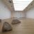 Marika and Marko Pogačnik, A model of the Earth's cosmos, 2012, stone, wood, glass, string, gravel, photo: Habicht, Pavlovec, Mlekuž