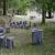 Hostages' cemetery, Draga pri Begunjah, Slovenia, 1953, Edvard Ravnikar (© W. Thaler)