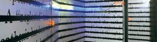 Joseph Kosuth, Nula i ništa, 1985.