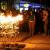 Sanela Jahić, Fire Painting, performance at the opening, 2011, RSR (photo: I. Leskošek)