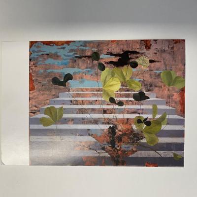 Anja Jerčič, Korak, 2006-2007, jajčna tempera in olje na platnu