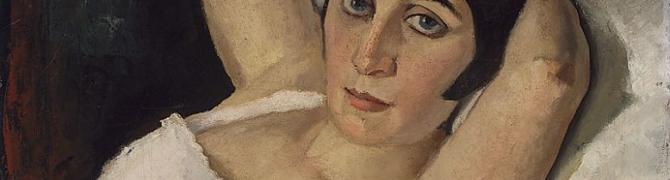Ante Trstenjak, My Wife, circa 1928, oil on canvas