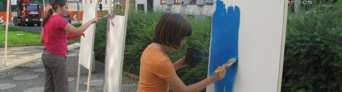 Poletna muzejska noč 2008, otroška delavnica (foto: arhiv UGM)