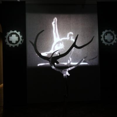 Laibach, Revolucija se nadaljuje, 2009, instalacija, mešana tehnika (foto:  Marcin Stepien)