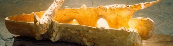 Mirsad Begić, Unfulfilled Dreams, 1986, clay, Gallery Mikl House, Ribnica, photo: GMH archive