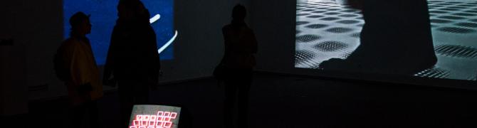 Opening of the exhibition, Pioneers of computer art, 6.10.2017, UGM, photo UGM archive