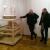 Blaž Lukan (left) and Silvan Omerzu (right), Cabinet of puppets and automatons, Gallery Loža, Koper, 2016, photo: Janez Marolt