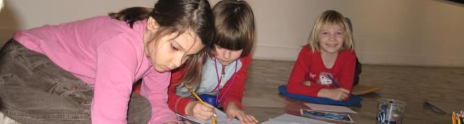 Otroška delavnica, marec, 2008 (foto: arhiv UGM)