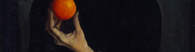 Ivan Kos, The Girl With An Orange, 1927, oil on canvas