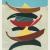 Japanese Boats, c. 1958, colour woodcut, 50.5 x 40.5 / 61 x 48.5 cm. Maribor Art Gallery. Photo: Jan Hecl