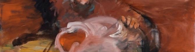 Ludvik Pandur,  Individuum, 1973, oil on canvas