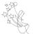 Marko Pogačnik, exercise for experience of qualities of necklace of terrestrial stars, 2007, ink on paper