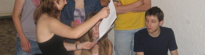 Ustvarjanje z Matejem Modrinjakom, 2006 (foto: arhiv UGM)