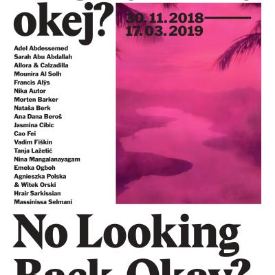 Plakat Ne glej nazaj, okej?, 2018