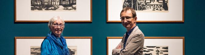 Opening of the exhibition Bojan Golija, a retrospective, 15.9.2017, UGM, photo Jan Hecl