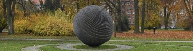 Slavko Tihec, Sphere, 1973, Maribor, photo: D. Švarc