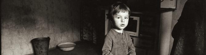 Stojan Kerbler, A girl, 1976, BW photograph laminated on chipboard, UGM