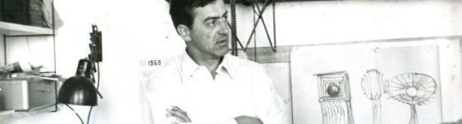 Slavko Tihec, In the studio, photo: UGM archive