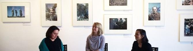 Breda Kolar Sluga, Simona Vidmar, Jagoda Đorđević, foto: Jure Kirbiš