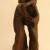 Tone Kralj, Kiss, circa 1932, wood, 98 x 51 x 45 cm, Photo: Ivan Leskošek