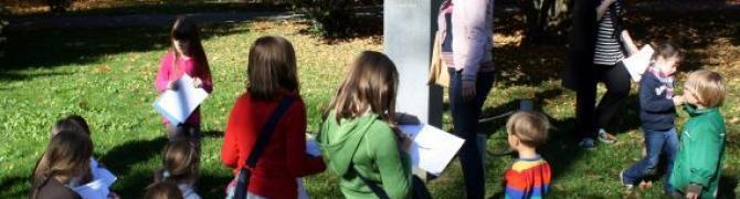 Saturday workshop in the centre of Maribor, UGM archive