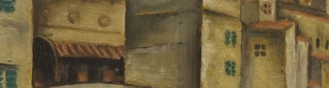 Veno Pilon,  Ponte Vecchio, 1929, olje na platnu