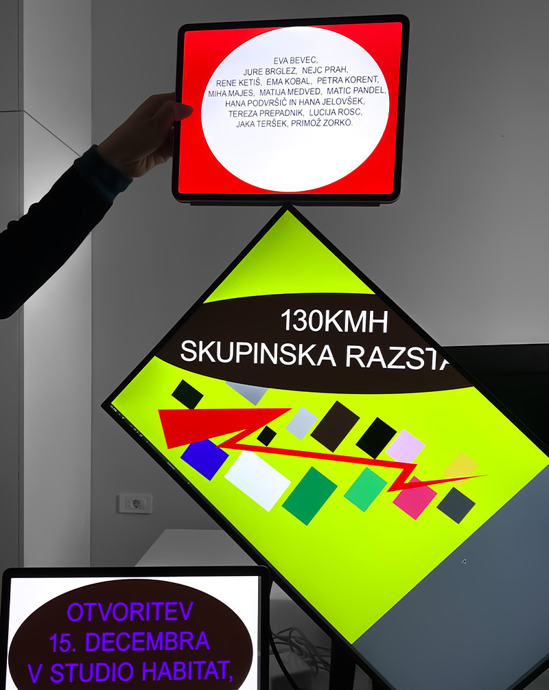 Druženje prijateljev UGM in otvoritev razstave 130 KMH v Studiu Habitat